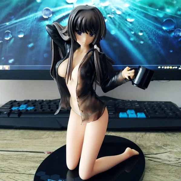 

Anime Alphamax Muv-Luv Takamura Tui PVC Action Figure Collectible Model doll toy 20cm