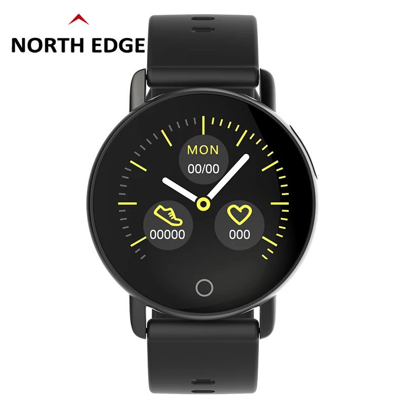 North Edge новинка 2019 Смарт часы для мужчин и женщин сердечный ритм ЭКГ PPG монитор