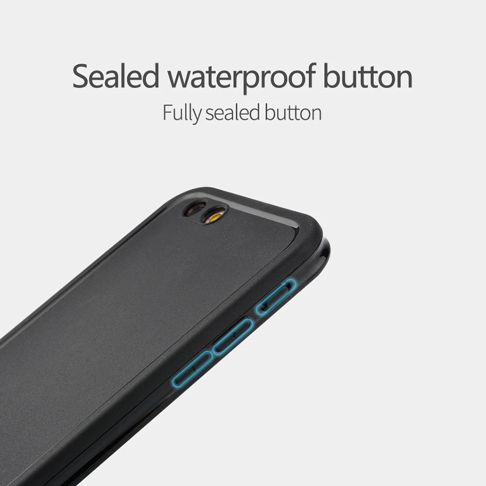 Waterproof Phone Cover Case For iPhone X XR XS Max 8 7 6S 6 Plus 5 5S SE Case Swimming Diving Fashion Cute Soft TPU Cases