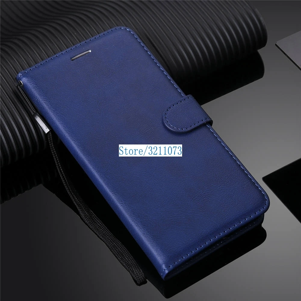 Для SONY XA1 Ultra G3212 книжка флип чехол s Роскошный чехол из искусственной кожи на магните кошелек чехол для SONY Xperia XA1Ultra чехол - Цвет: Blue Case