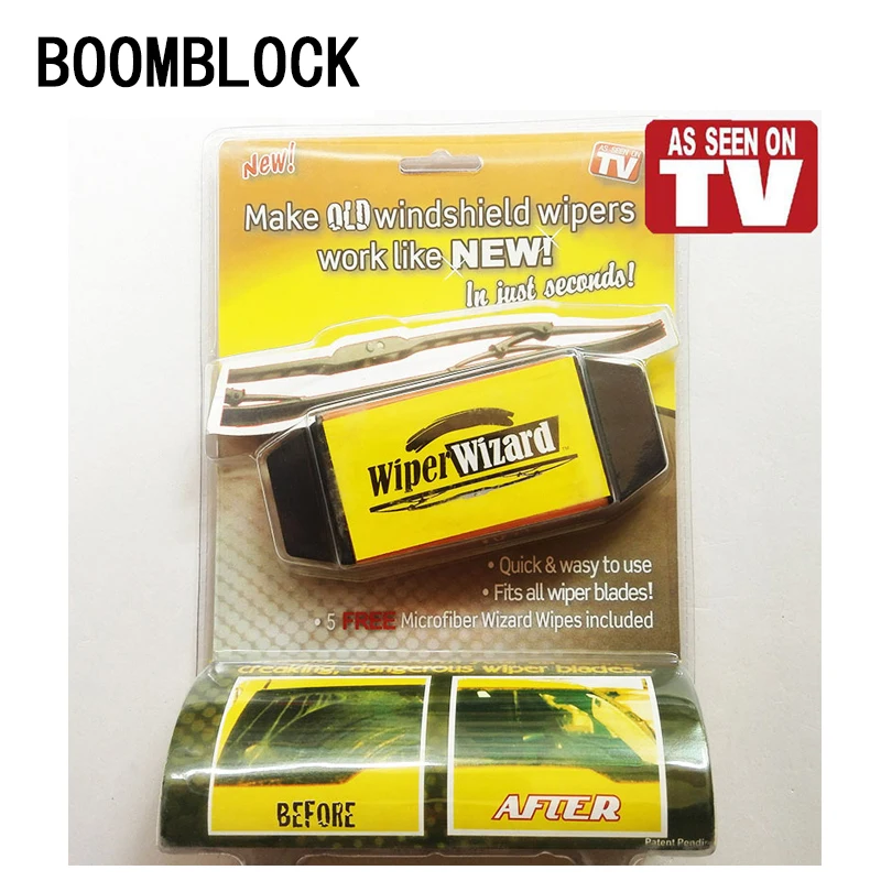 BOONMBLOCK 1pcs Car Wiper Repair Window Clean For VW Polo Golf 4 5 Passat Hyundai Tucson Solaris Ix35 Mitsubishi ASX | Автомобили и