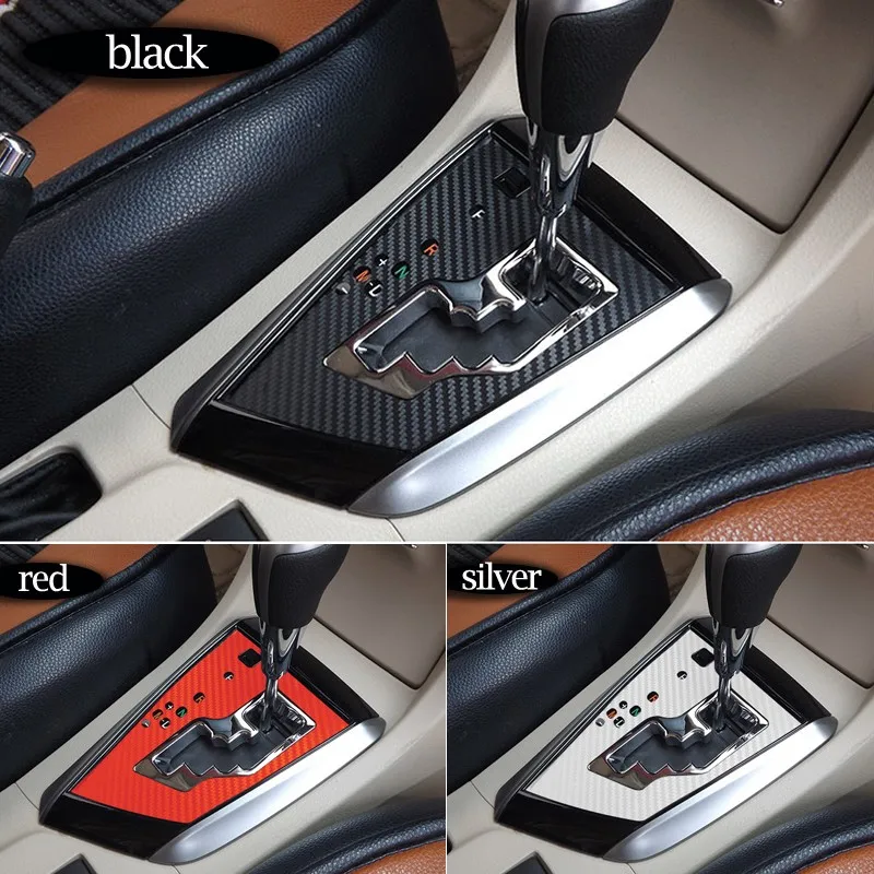

Carbon Fiber Protection Gear Shift Knob Panel Sticker Cover Case Film Decal Car Styling For Toyota Corolla 2014-2018 Accessories
