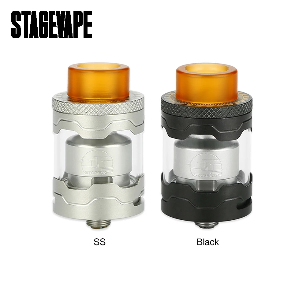 Новый оригинальный StageVape Armor RTA 3 мл/4 мл емкость 25 мм Емкость RTA атомайзера с одной катушкой здания против StageVape Venus RDA/ZEUS X