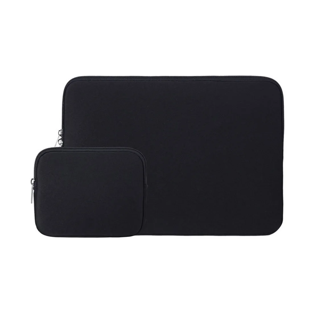 Colorful Waterproof Neoprene Computer Protective Cover Flat Cover Laptop Notebook Case Tablet Sleeve Cover Bag - Цвет: Black