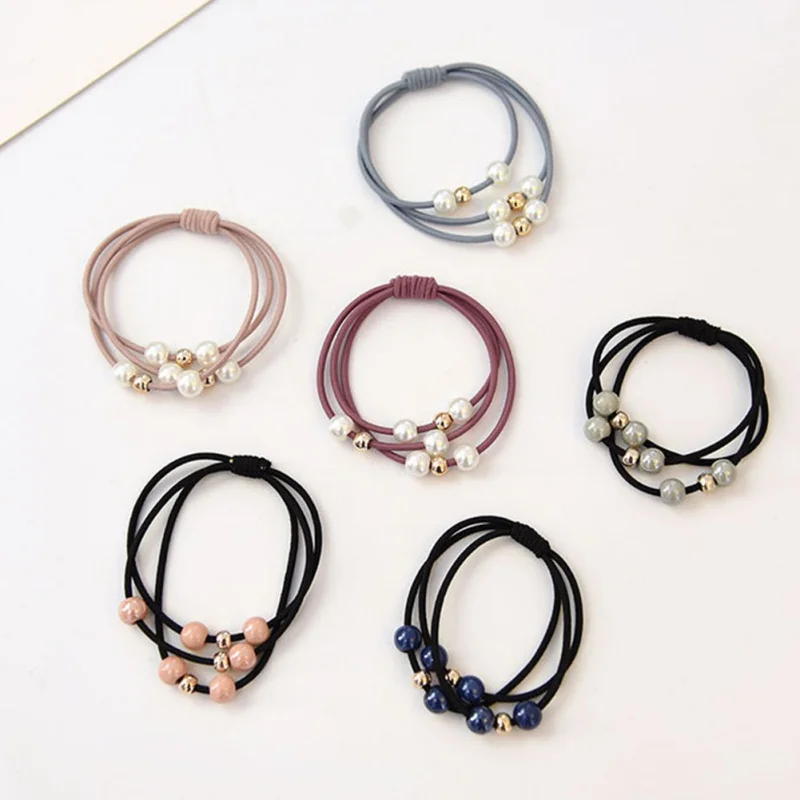 

1Pcs Girls Headwear Hair Bows Kids Flower Elastic Rabbit Ears Top Knot Hair Bands Accessories Cute Girls Headwear