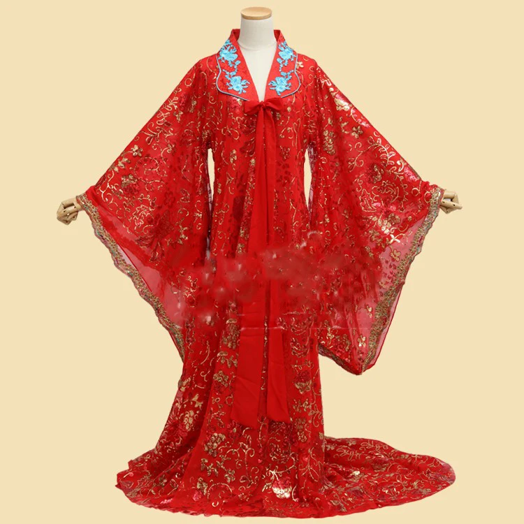 Feng Lin Wan Red Opera Costume Pailette Embroidery Yarn Thematic Sexy Costume For Intimacy Album Costume Women Hanfu Buy At The Price Of 80 00 In Aliexpress Com Imall Com