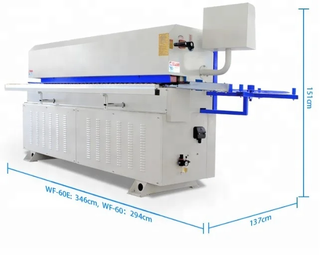 WF60E полуавтоматический станок для облицовывания кромок