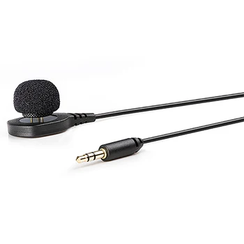 

BOYA Wearable Pin Microphone BY-HLM1 Condenser Microphone MIC Recording Studio Wired Microfone for TV Videp Film Camera 3.5mm