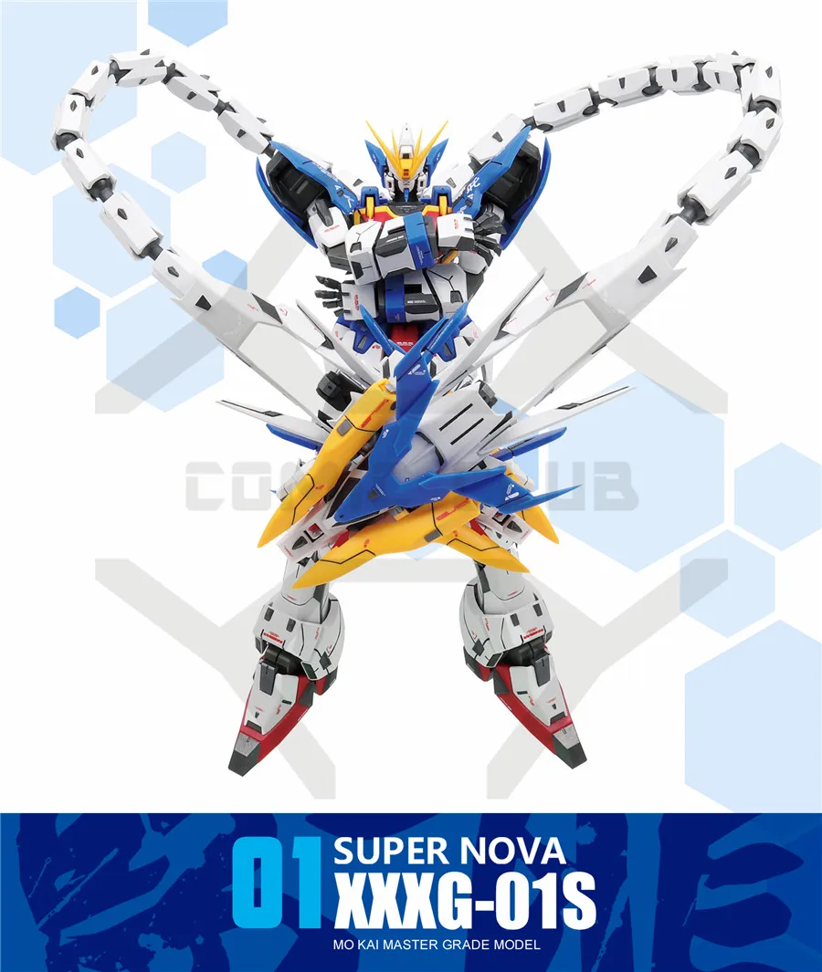 COMIC CLUB в наличии супер Нова воина гундама W XXXG 01S2 MG 1/100 альтрон Gundam модель комплект