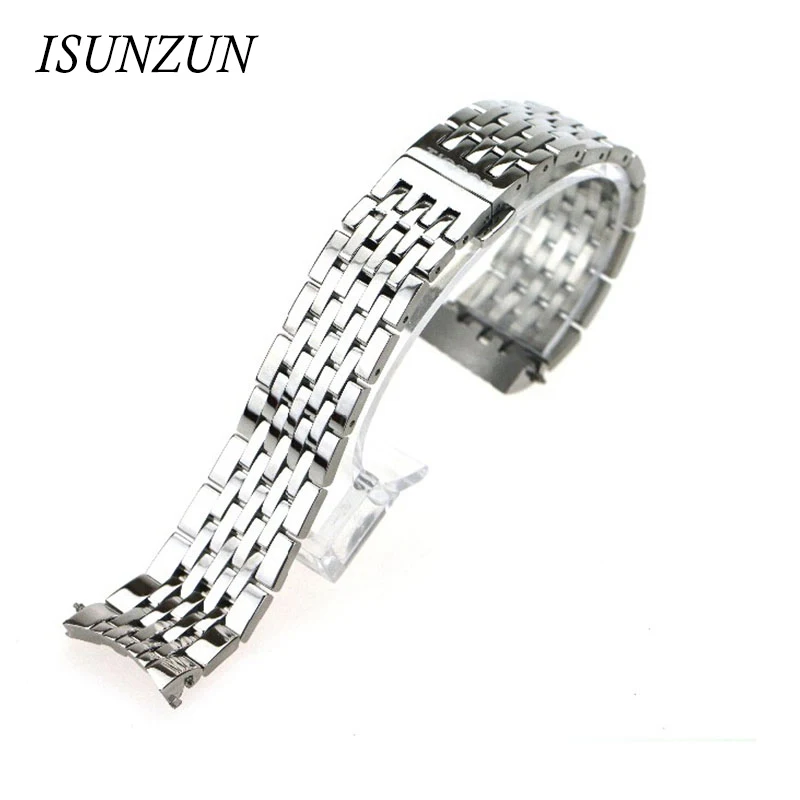 Мужской ремешок ISUNZUN для часов T41 Locke T461 PRC200 1853 аксессуары с пряжкой бабочкой