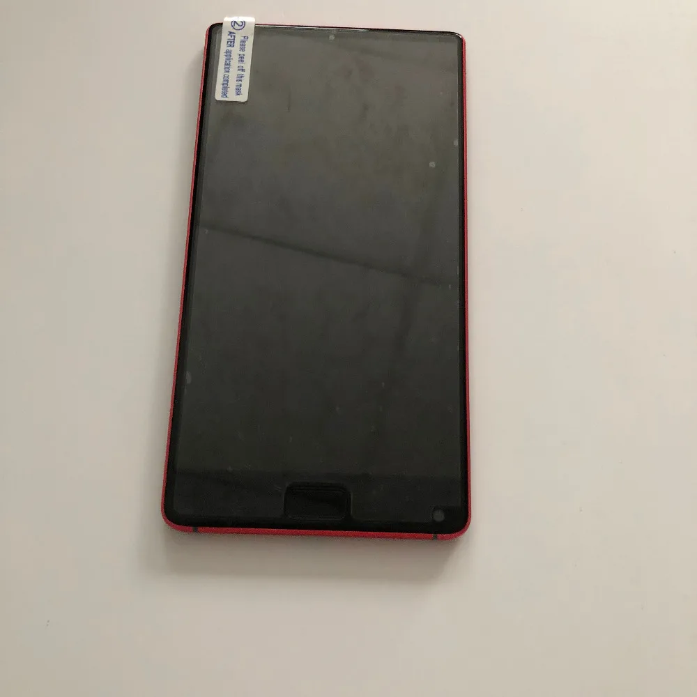 Б/у ЖК-экран + сенсорный экран рамка для Elephone S8 MTK Helio X25 Deca Core 6 0 дюйма FHD 2560x1440 номер