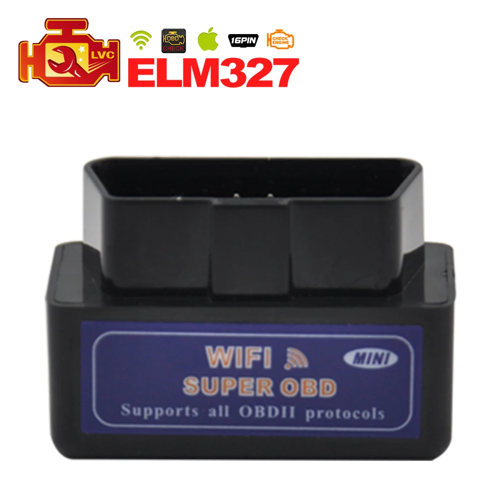 Prix pour 2017 Nouvelle Arrivée V1.5 Noir Version mini ELM327 wifi OBD2 Auto Diagnostic Scanner ELM 327 OBDII voiture Testeur Outil Livraison gratuite Prix pour 2017 Nouvelle Arrivée V1.5 Noir Version mini ELM327 wifi OBD2 Auto Diagnostic Scanner ELM 327 OBDII voiture Testeur Outil Livraison gratuite