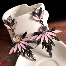 MS, черные Новые популярные ювелирные изделия,, красивые рождественские серьги для девочек на день рождения, подарок