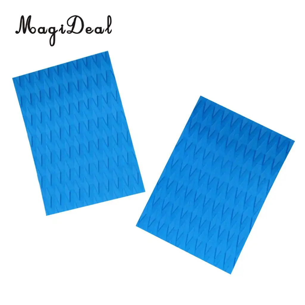 MagiDeal Anti-Slip Ultralight Diamond Grooved EVA Surfing Traction Pad Deck Grip Tail Pad for Surfboard Kiteboard Surf Accessory