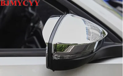 BJMYCYY ABS 2 шт. Автомобильное зеркало заднего вида глупая декоративная рамка для