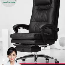Луи Мода Офисные стулья босс, поворотный, компьютер, дома откидные, бизнес кожа