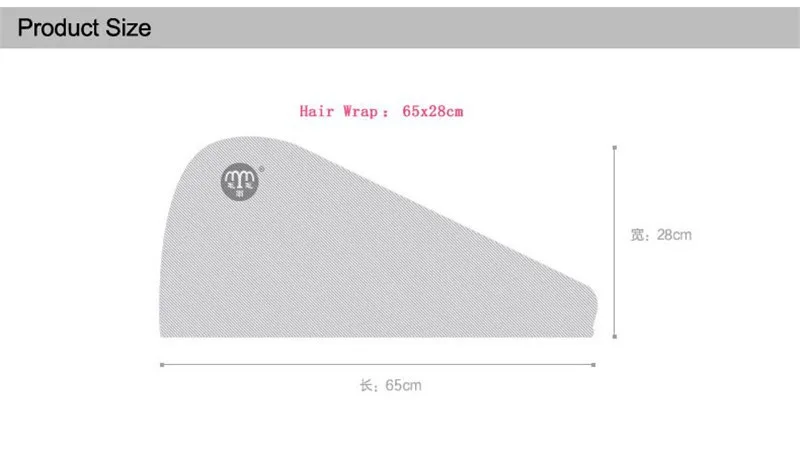1pc ткань из микроволокна тюрбана сушки волос колпачки шикарные ткань из микроволокна Wrap Быстрый сухой Magic полотенце роскошных абсорбирующим Beroyal торговой марки