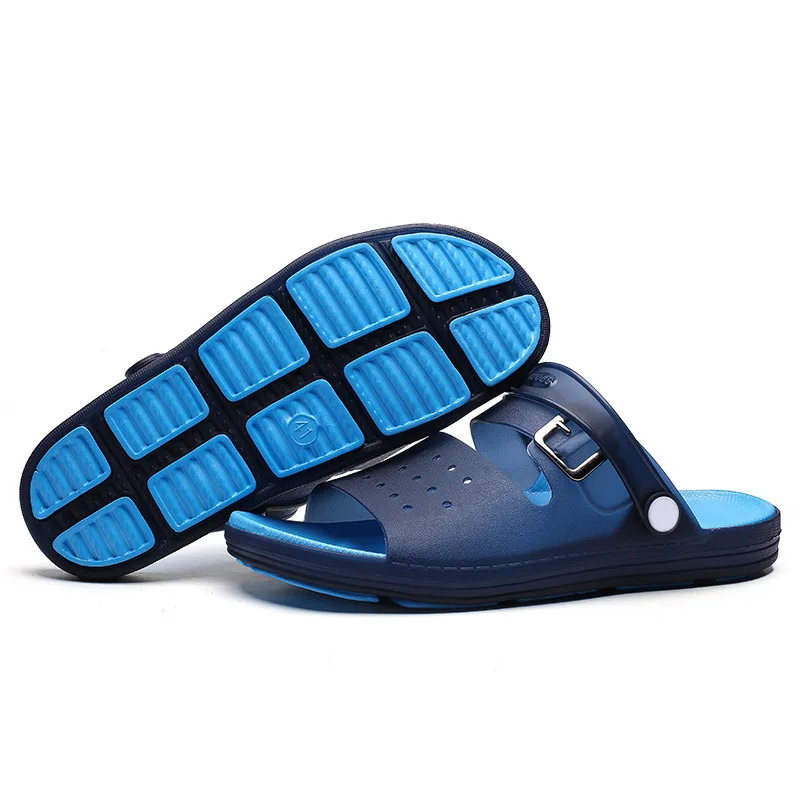

New Men Sandals Summer Open Toe Fashion Comfortable Casual Sports Men Sandals Non-slip Breathable Cushioning men Beach Shoes