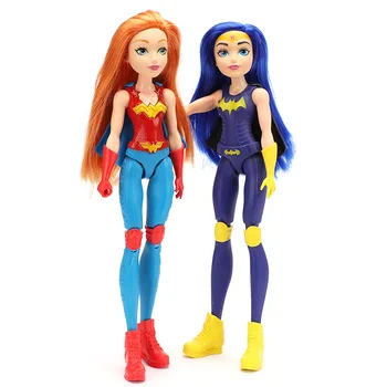 

Super Hero Girls 1/6 American Doll Moveable Jointed Toy Wonder Woman For child gift Girl Toy Birthday Free shipping high quality
