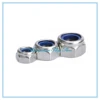 Écrous hexagonaux auto-bloquants en Nylon et acier inoxydable 304, 10 pièces, M2 M2.5 M3 M4 M5 M6 M8 ► Photo 3/3