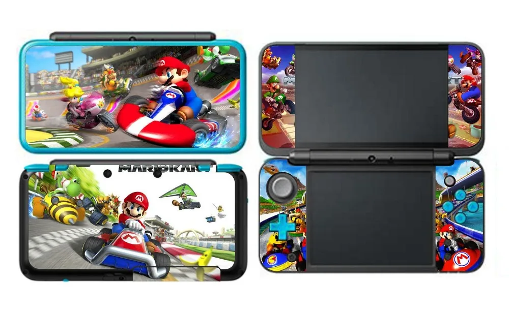 Супер MARI0 виниловая кожа Наклейка протектор для nintendo NEW 2DS XL LL Скины Наклейка s