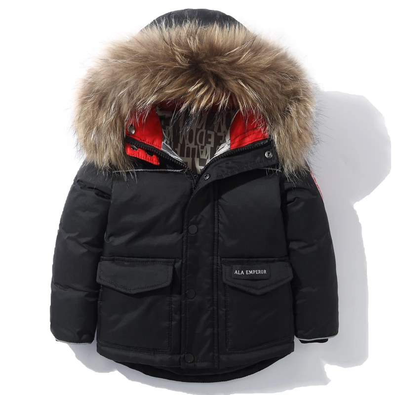 

Mioigee 2019 New Children's Down Jacket Boy Parkas Kids Winter Warm Thicken Waterproof Windproof Coat Jacket Windbreakers