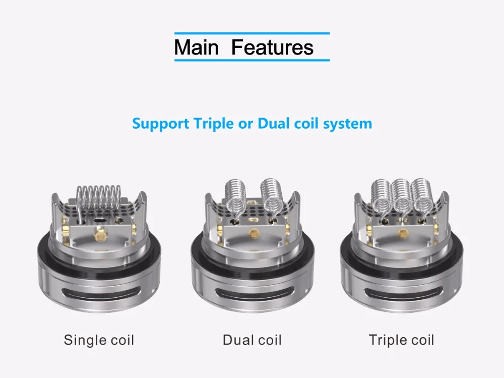 Original Vandy Vape Triple RTA 28 V2 Tank 4ml7ml Vandyvape Triple II Fit Pulse BF Box MOD Vape Electronic Cigarette Vaporizer 09 (2)