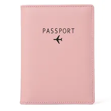 Брендовая Обложка для паспорта для мужчин и женщин, органайзер для паспорта, Дорожный Чехол из искусственной кожи для паспорта, чехол для девочек# T1P