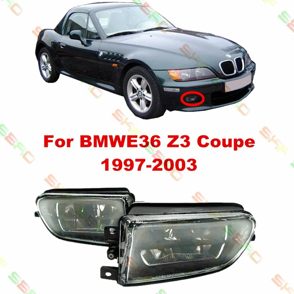 For BMW E36 Z3 Coupe 1997 2003 car styling fog lights lamps 1 SET