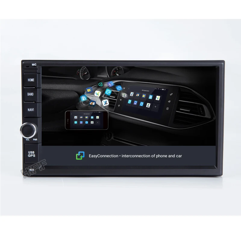 Perfect 2 Din Octa Core Android 9 Car Radio GPS Navigation Autoradio System 4GB RAM 32GB ROM Support TPMS 3G WIFI DAB OBD DVR 3