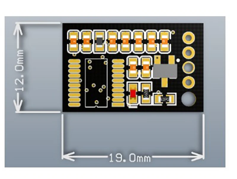 Встроенный модуль оптического датчика потока PMW390 VL53L0X время полета(ToF) Лазерный диапазон RC FPV Дрон паря доска мини