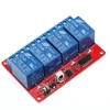 Placa de controlador de relé receptor infrarrojo, interruptor de Control remoto IR de 5 teclas, 150mA, 8m, 4 canales, transformador, 12V ► Foto 2/6
