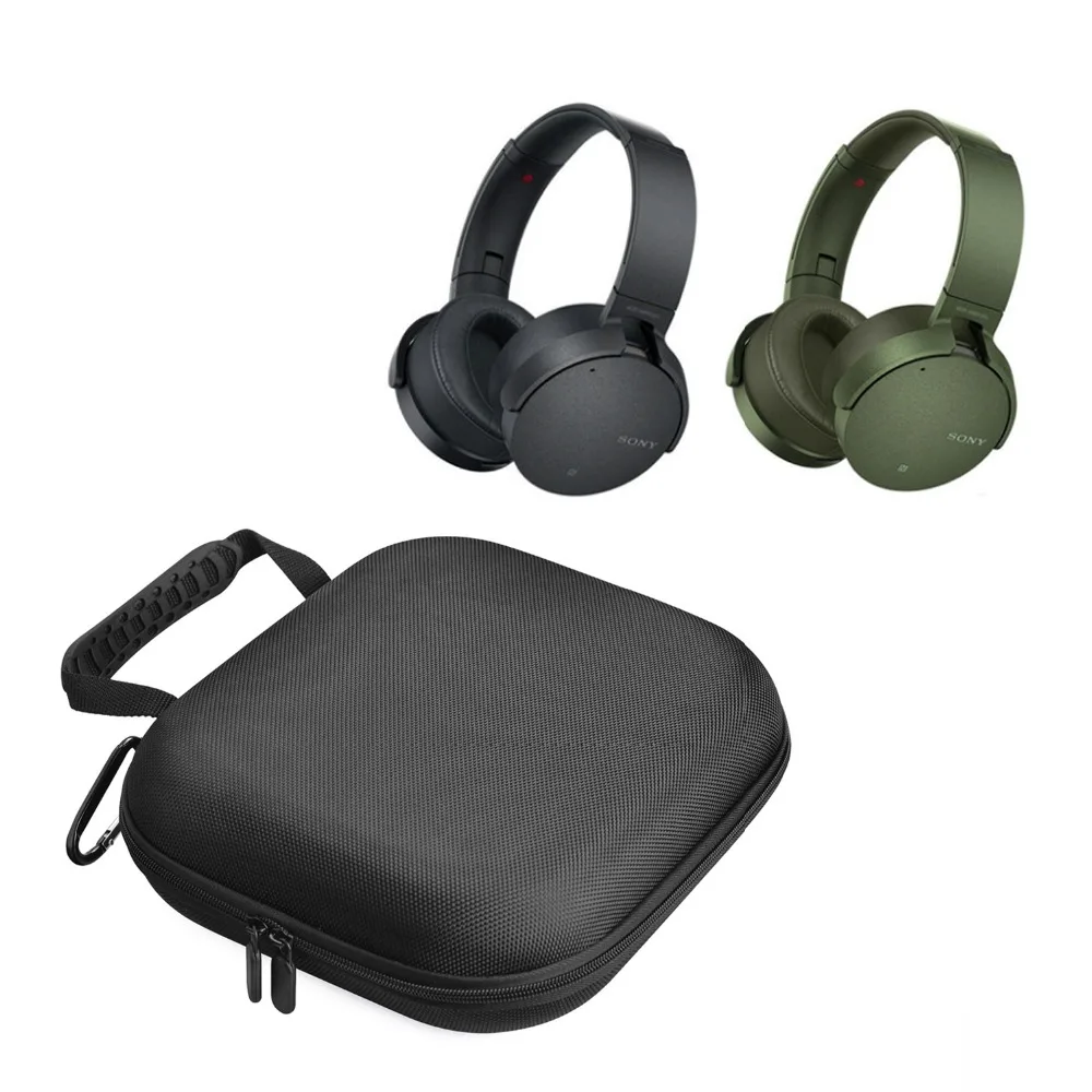 

2021 Newest Carrying PU EVA Hard Headphone Cover Box & Bag Pouch Groups Case for Sony MDR-XB950N1 Headphone Headsets Bags
