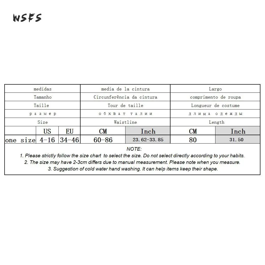 Женская плиссированная юбка Wsfs черная белая длинная средней длины с эластичной