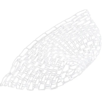 

SEWS-47 Inch Clear Rubber Replacement Net Replacement Bag For Fly Fishing Landing Net Fishing Tackles