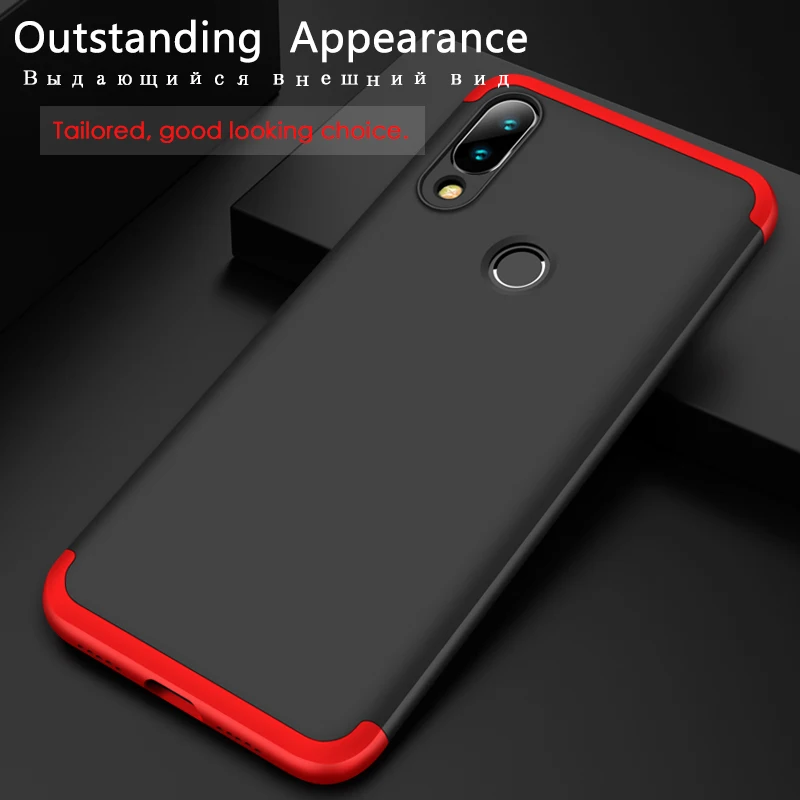 Чехол GKK чехол 3 в 1 для Xiao mi Red mi Note 7 8 Pro, чехол 360, противоударный матовый чехол для Xiaomi mi 9 SE