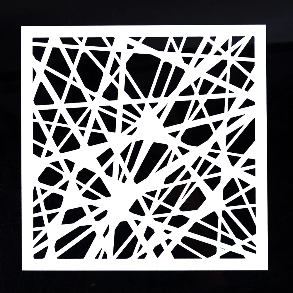 13 см, сделай сам, многослойный геометрический трафарет для рисования, штампованная для скрапбукинга, альбом, декоративное тиснение, бумажные карты