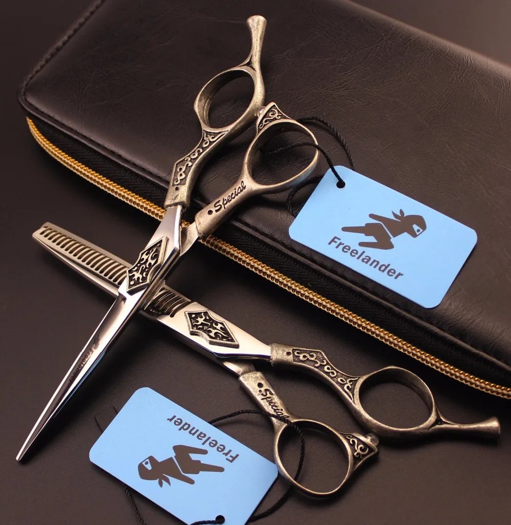 

Japanese Professional 6 inch Hair Cutting Thinning Scissors Set Kapper Hairdressing Shears Makas Scharen Forbici Capelli