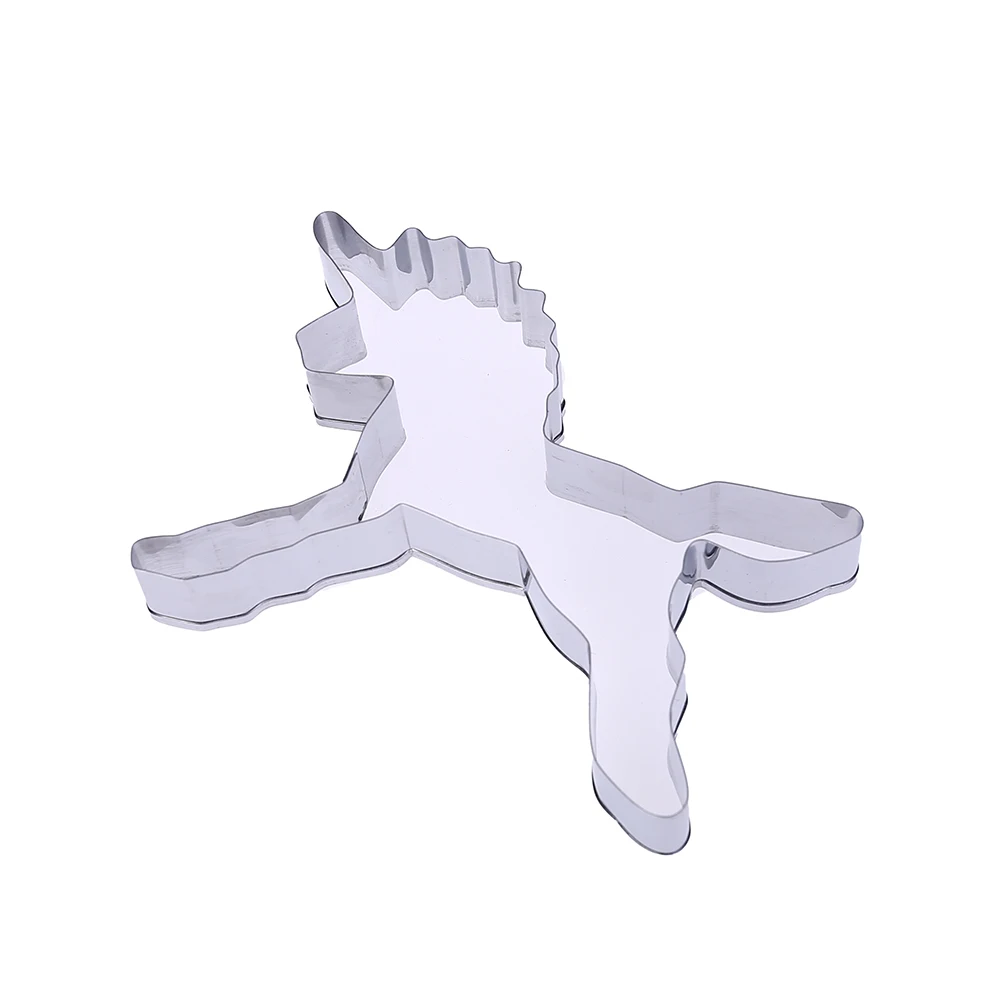 

Unicorn Horse Stainless Steel Cookies Cutter Mold Cake Decorating Biscuit Pastry Baking Mould