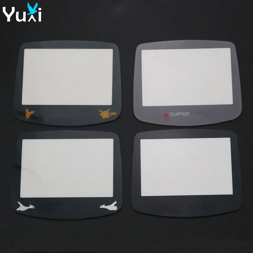 

YuXi Plastic / Glass Lens For Gamboy Advance For GBA consoles Screen Lens Protector Cover W/ Adhensive