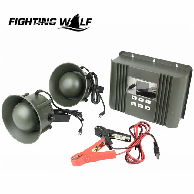 Cheap Waterproof Speaker Ultrasonic Bird Caller Hunting Decoy CP-392 SD Card Design 12v 50w 150 dB LCD Display 182 Sound Available