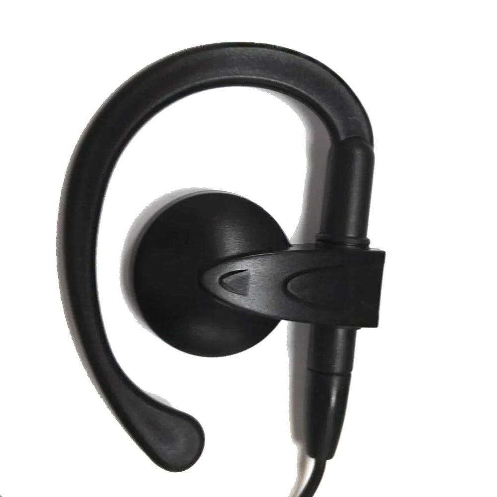 G-Shape Earhook Double PTT earpiece headset for CB Radio Baofeng UV-5R UV 82 GT-3 UV-B5 UV B6 UV-5RE Plus BF-888S (2)