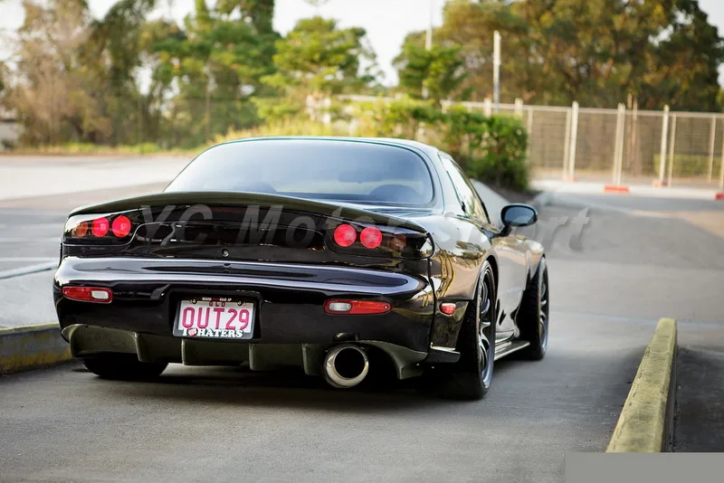 1992-1997 Mazda 1992-1997 Mazda RX7 FD3S RE AMEMIYA Old Style Rear Diffuser FRP (12)