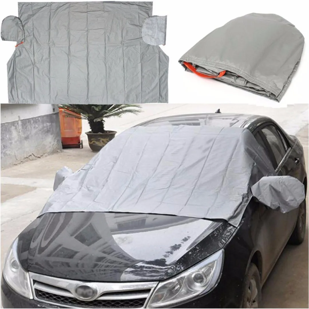Newest Car Windshield Cover Sun Snow Frost Ice Cotton Window Mirror Protector