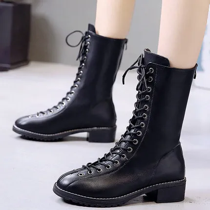 

British wind Martin boots women's boots 2018 autumn new short boots stiletto pointed high heels winter women's shoes