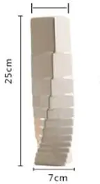 Белые керамические вазы, домашний декор, цветочные вазы, художественный декор, цветочные горшки, кашпо для ванной комнаты, ТВ-шкаф/Декор для спальни