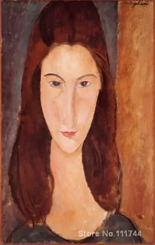 

most popular paintings Portrait of Jeanne Hebuterne Amedeo Modigliani artwork High quality Hand painted