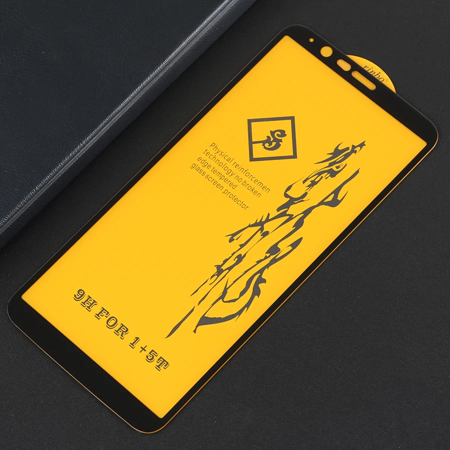 Jappinen НОВЫЙ 6D Полный Клей закаленное стекло для Oneplus 5 T полное покрытие протектор