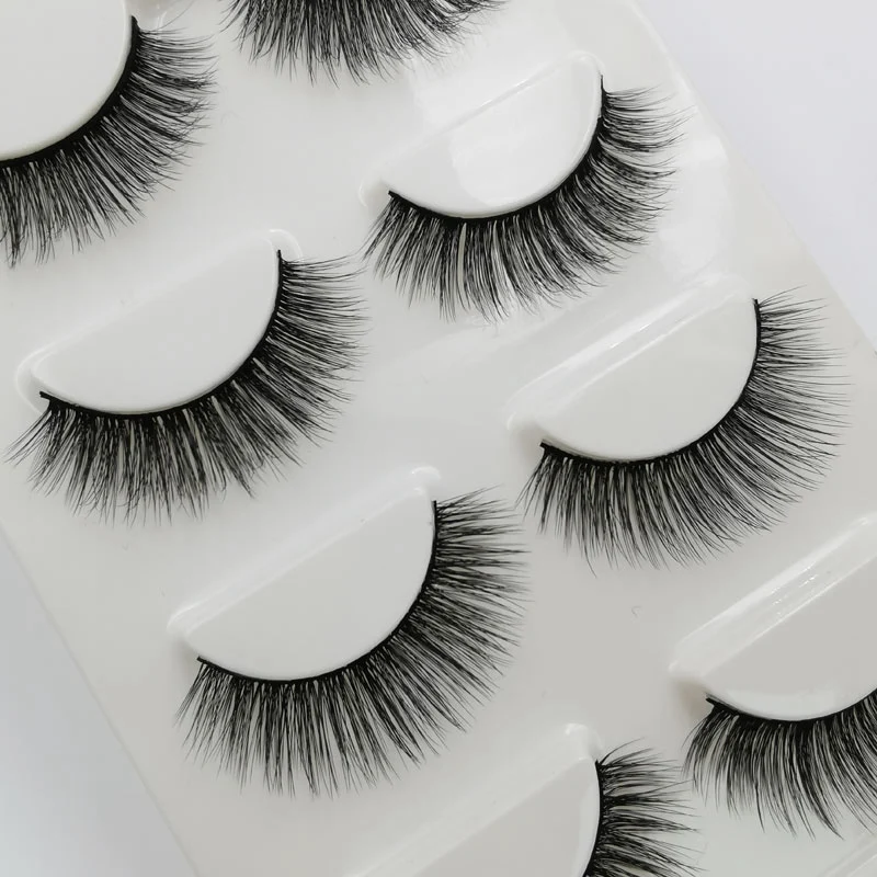 4Pair 3D Mink False Eyelashes Beauty Makeup Thick Voluminous Messy Fake Eye Lashes Extension Tools Eye Cosmetic 4Pair 3D Mink False Eyelashes Beauty Makeup Thick Voluminous Messy Fake Eye Lashes Extension Tools Eye Cosmetic
