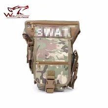 Wolfslaves военно-тактический страйкбол падение ноги сумка Регулируемый Молл аксессуары для охоты и спорта чехол ACU Мульти камуфляж